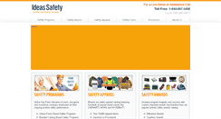 Desktop Screenshot of ideassafety.com